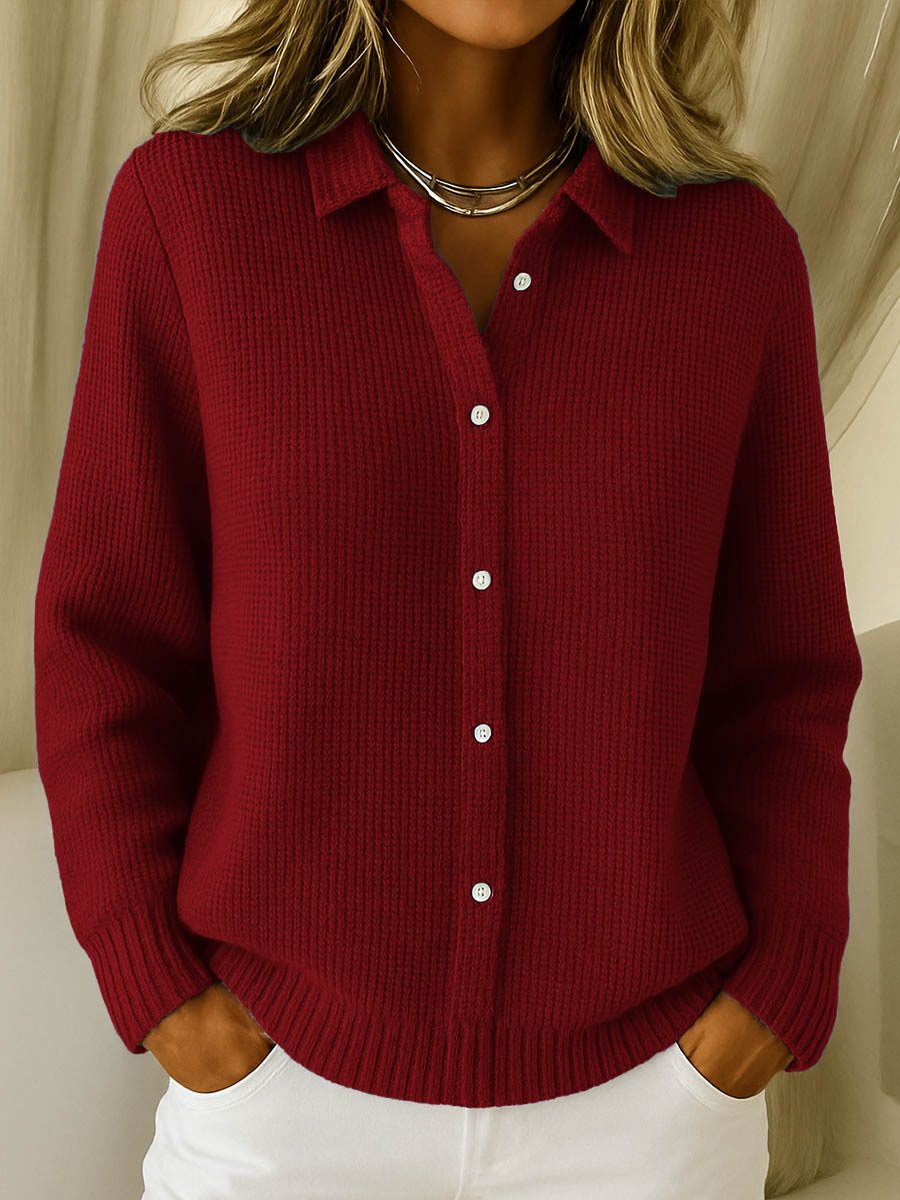 Gilet Lucie Paris Le Marais, coloris rouge