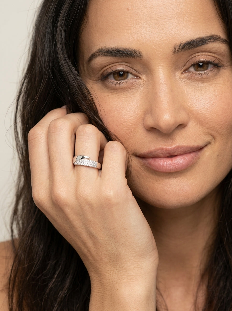 Aurélie – Bague ajustable élégante