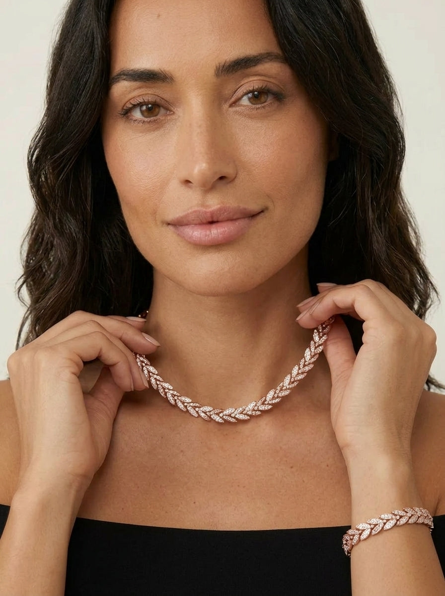 Claire – Collier et bracelet queue de sirène