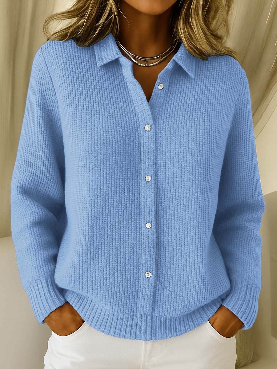 Gilet Lucie Paris Le Marais, coloris bleu