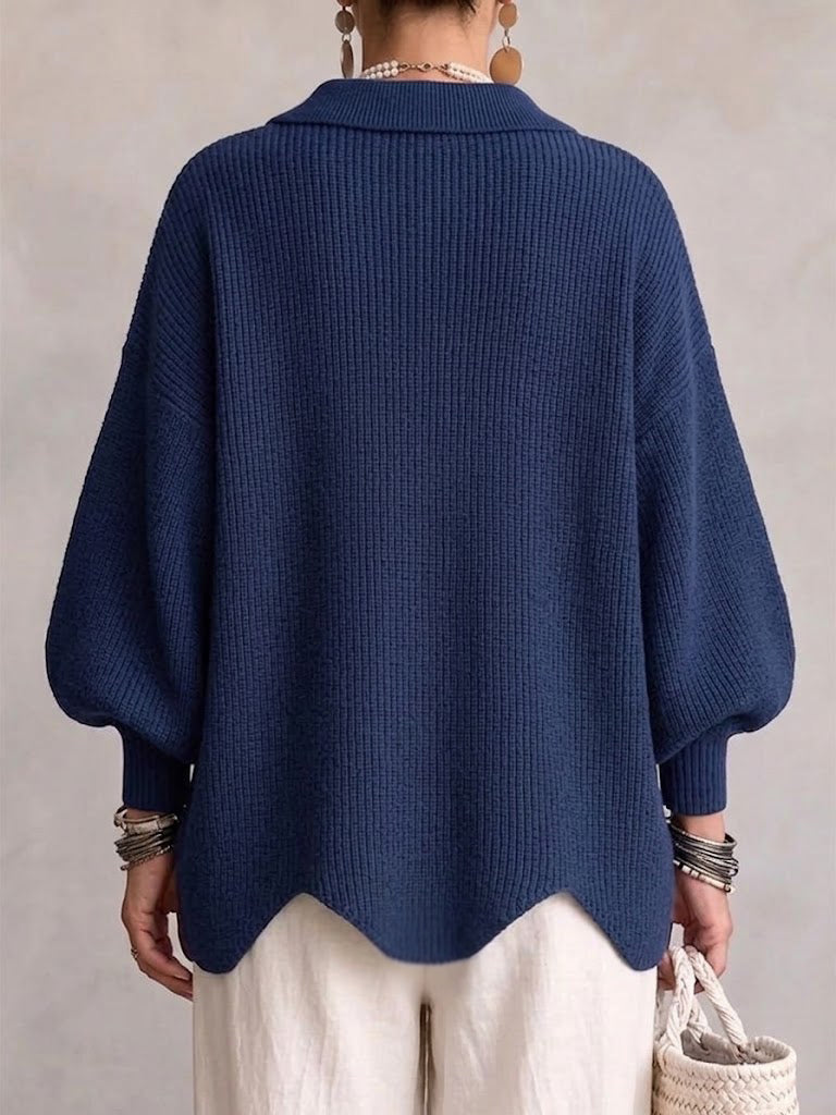 Gilet oversize Lucie Paris – Édition Dorée